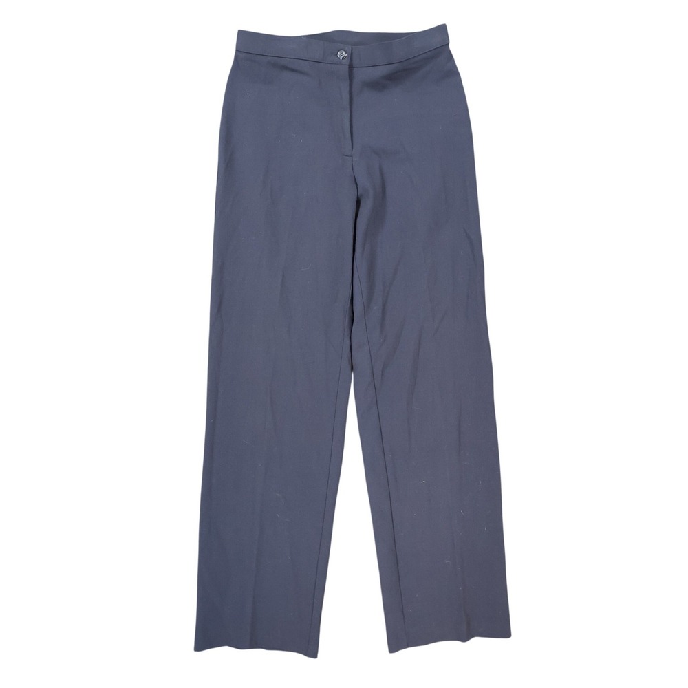 Briggs New‎ York Dress Pants Womens 4 Navy Blue Excellent Straight Leg